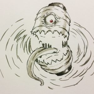 Бура-Бура и Чочин-Обаке, Bura-Bura and the Chochin-Obake — ёкаи из японской мифологии - Японская мифология
