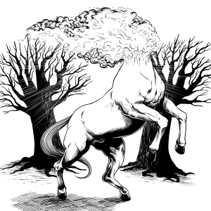 Безголовые мулы, Headless Mules — оборотень из бразильской мифологии - Бразильская мифология