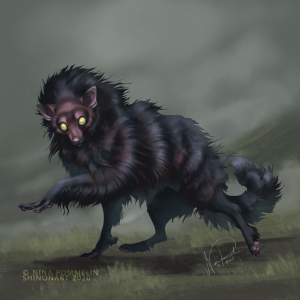 Шуг-обезьяна, Shug Monkey — криптид из криптозоологии - Криптиды