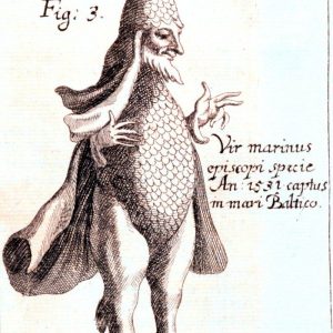 Рыба-епископ, bishop-fish — мифическое морское существо из средневековой мифологии и бестиариев - Средневековье  (бестиарий, геральдика, мифология)