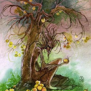 Яблоневые человечки, Apple Tree Men — дух яблоневого сада из английской мифологии - Мировая мифология (Мифология и фольклор разных стран мира)