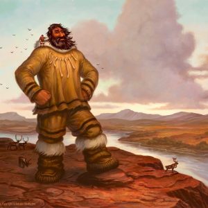Инукпасуксук, Inukpasuksuk — великан из инуитской мифологии - Эскимосская мифология (Инуитская мифология)