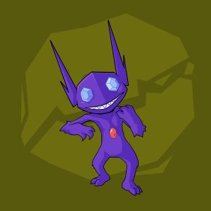Саблай, Sableye — мифическое существо из книг вымышленных существ - Книги вымышленных существ