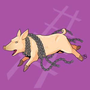 Жестяная свинья, Chancho de Lata — мифическое существо из аргентинской мифологии - Аргентинская мифология