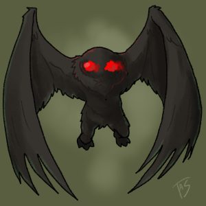 Мотман, Mothman — криптид из мифологии Криптиды - Криптиды