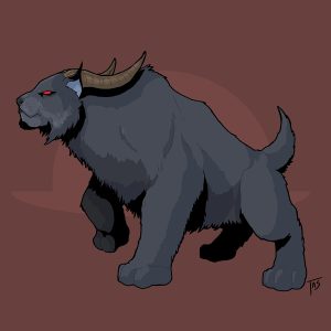 Чёрный ревун, Black Howler — криптид из мифологии Криптиды - Криптиды