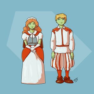 Зелёные дети из Вулпита, The Green Children of Woolpit — легендарные существа из мировой мифологии и фольклора - Мировая мифология (Мифология и фольклор разных стран мира)