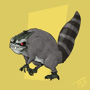 Кунигатор, Coonigator — криптид из мифологии Криптиды - Криптиды