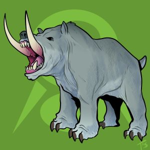 Медведь с жёсткими лапами, The Stiff-Legged Bear — чудовище из мифологии североамериканских индейцев - Мифология североамериканских индейцев