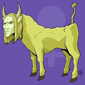 Чишеваш, Chichevache — мифическое существо из мировой мифологии - Мировая мифология (Мифология и фольклор разных стран мира)