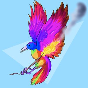 Радужная ворона, The Rainbow Crow — мифическая птица из мифологии североамериканских индейцев - Мифология североамериканских индейцев