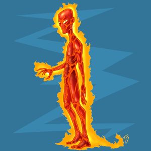Огненный демон из Феликстоу, Felixstowe Fire Demon — демон из мировой мифологии - Мировая мифология (Мифология и фольклор разных стран мира)