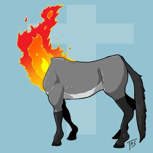 Безголовый мул, The Headless Mule — оборотень из бразильской мифологии - Бразильская мифология