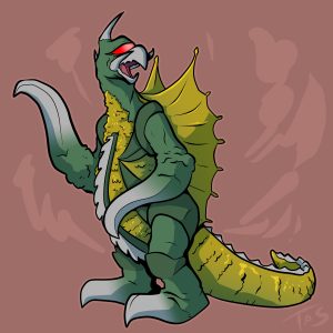 Гиган, Gigan — кибернетическое чудовище-кайдзю из «Книг вымышленных существ» - Книги вымышленных существ