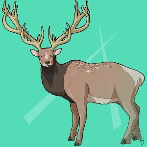Олень-призрак, Ghost Deer — криптид из категории Криптиды - Криптиды