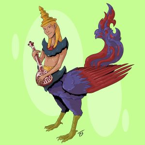 Киннара, Kinnara — мифическое существо из буддийской мифологии - Буддийская мифология