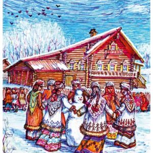 Коляда, Kolyada — богиня из славянской мифологии - Славянская мифология