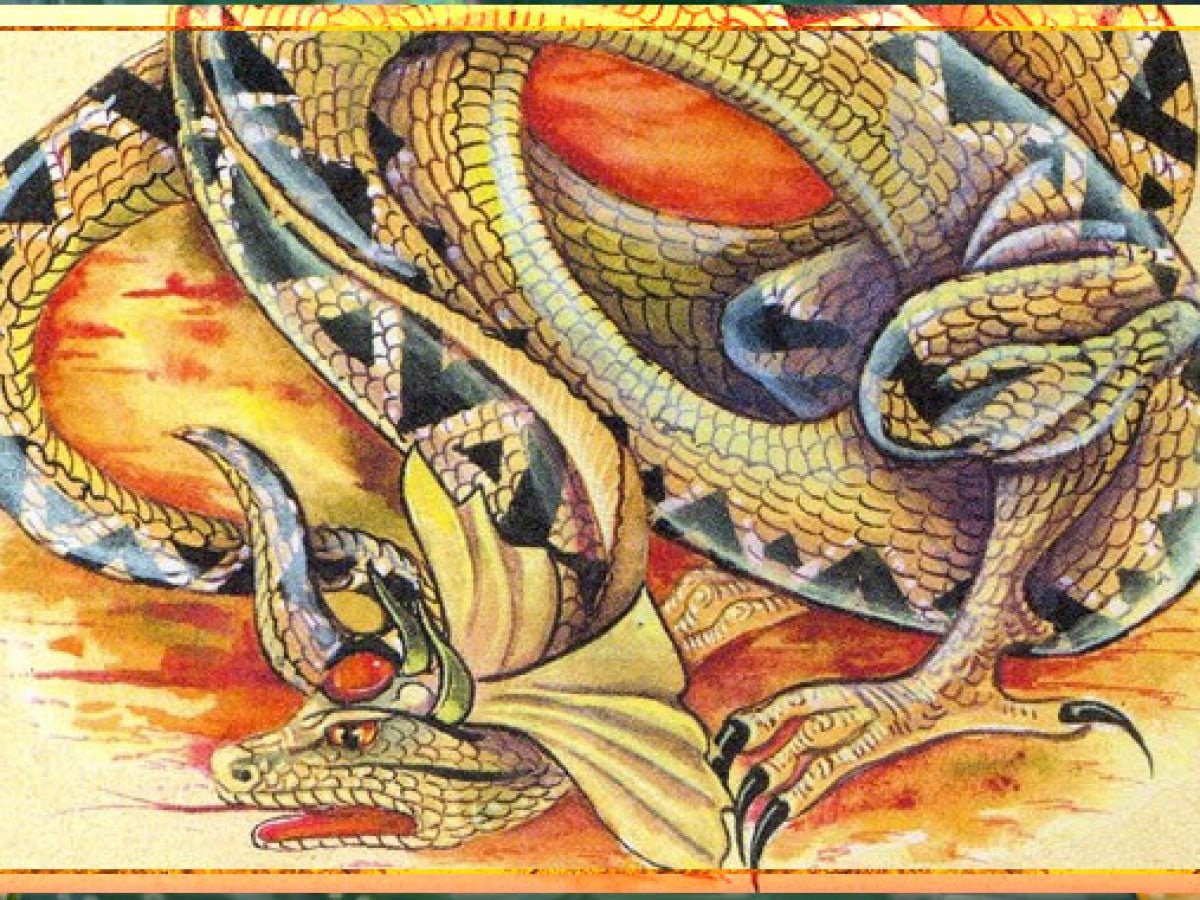 Змей Аспид Славянская мифология
